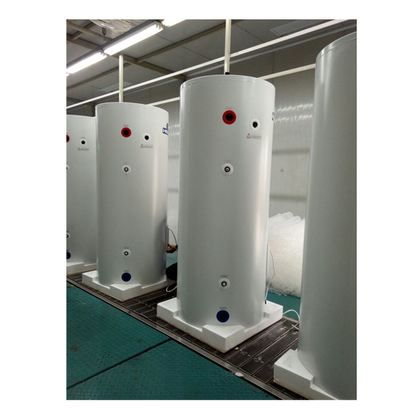 4000L PU موصلیت سٹینلیس سٹیل گرم پانی ذخیرہ ٹینک 