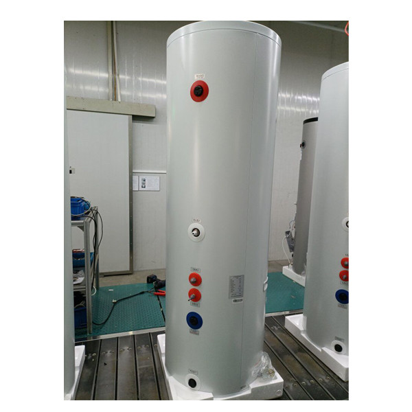 عمودی سٹینلیس اسٹیل شمسی توانائی سے گرم پانی ذخیرہ کرنے والی ٹانک 