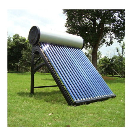 شمسی توانائی سے جمع کرنے والے کے ساتھ شمسی توانائی سے پانی کے ہیٹر کا نظام تقسیم کریں