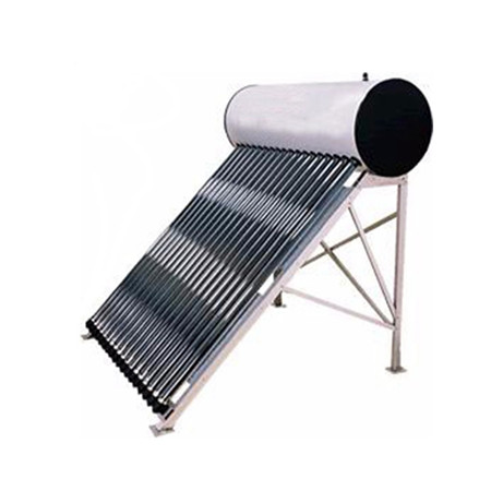کومپیکٹ دباؤ والی حرارت پائپ شمسی گرم پانی کا ہیٹر